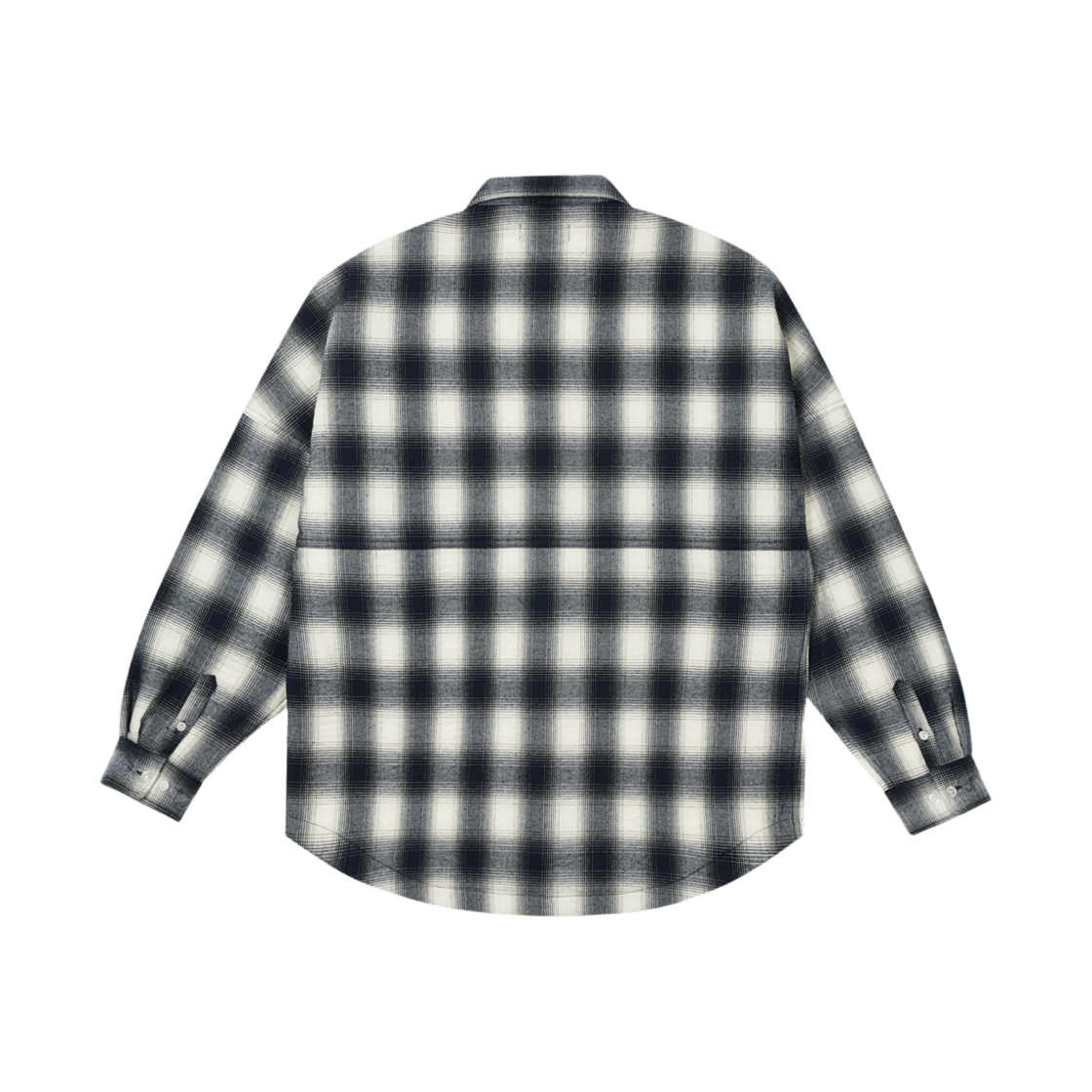 팔라스 옴브레 플란넬 셔츠 네이비 - 24FW(Palace Ombre Flannel Shirt Navy - 24FW) - 3