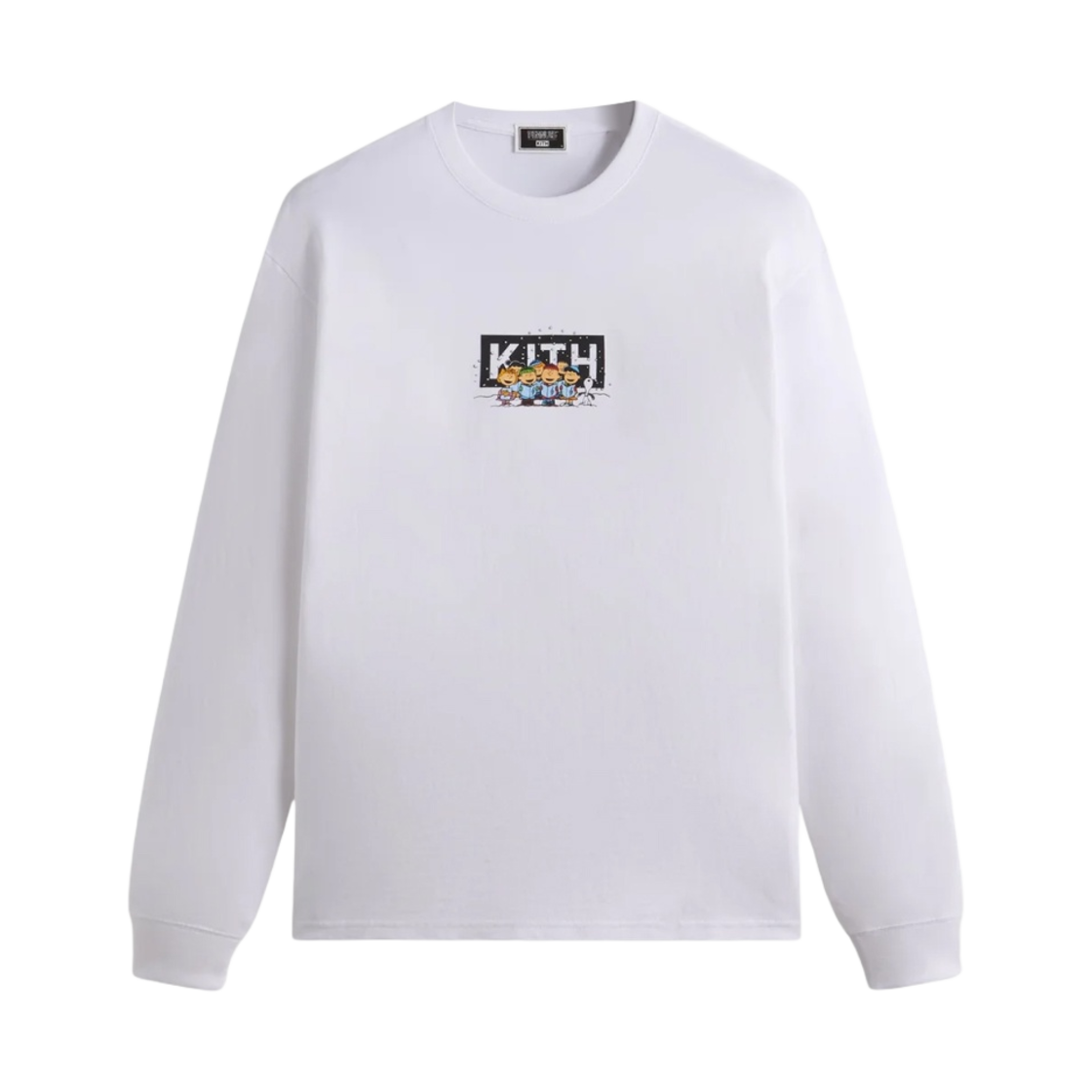 키스 x 피너츠 카롤링 롱 슬리브 티셔츠 화이트(Kith x Peanuts Caroling Long Sleeve T-Shirt White)