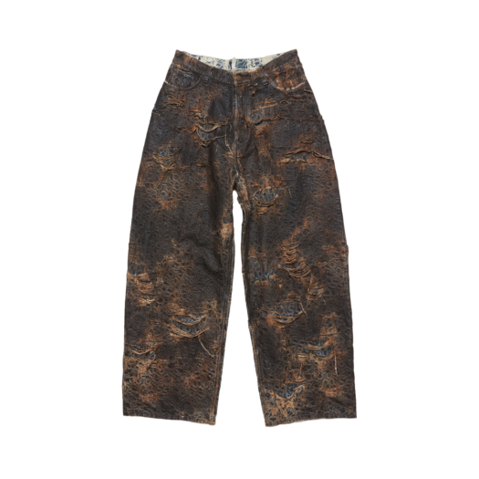 B00406-700 Acne Studios Super Baggy Fit Jeans 2023 Monogram