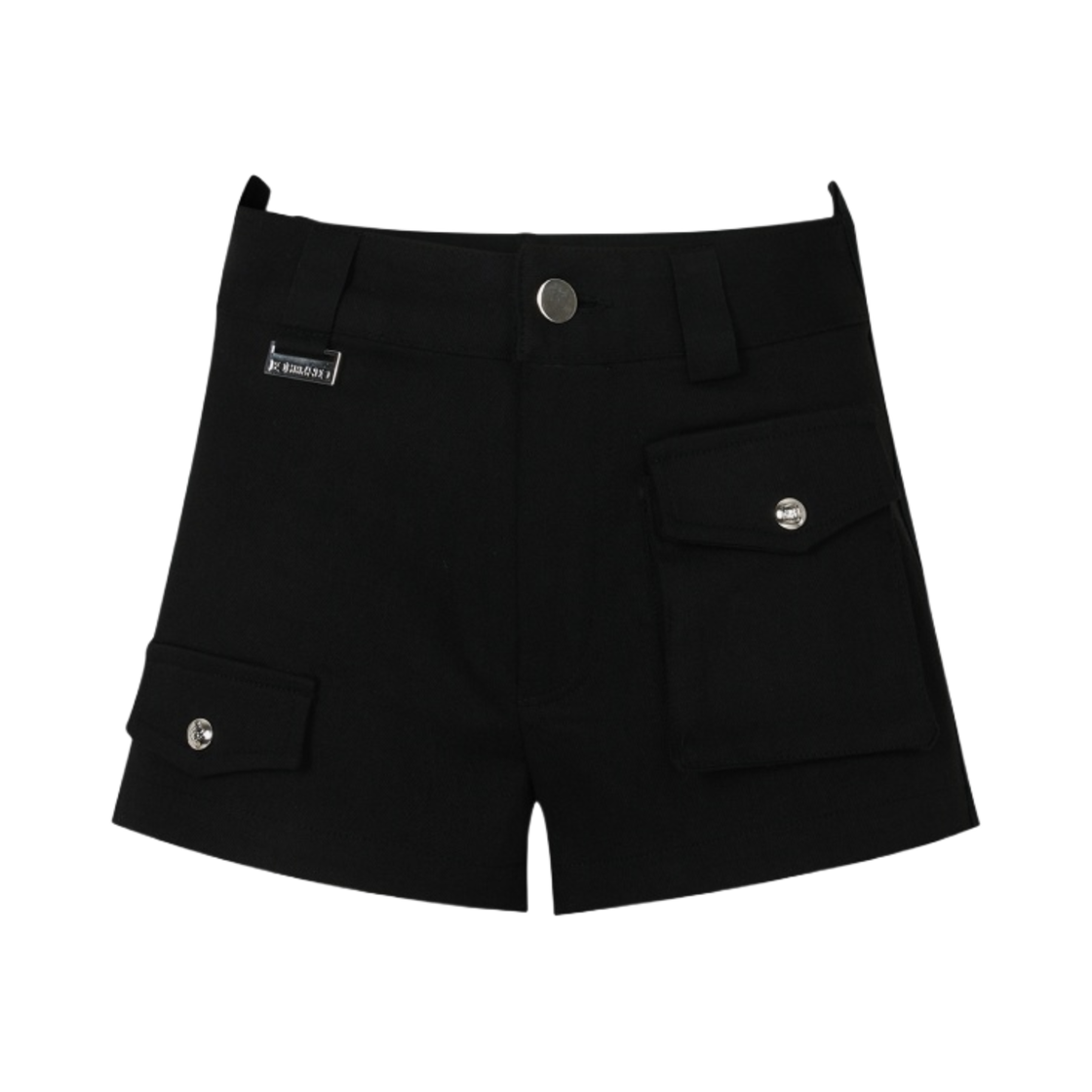 (W) 보헤미안 서울 바이커 숏 팬츠 블랙((W) Bohemian Seoul Biker Short Pants Black)