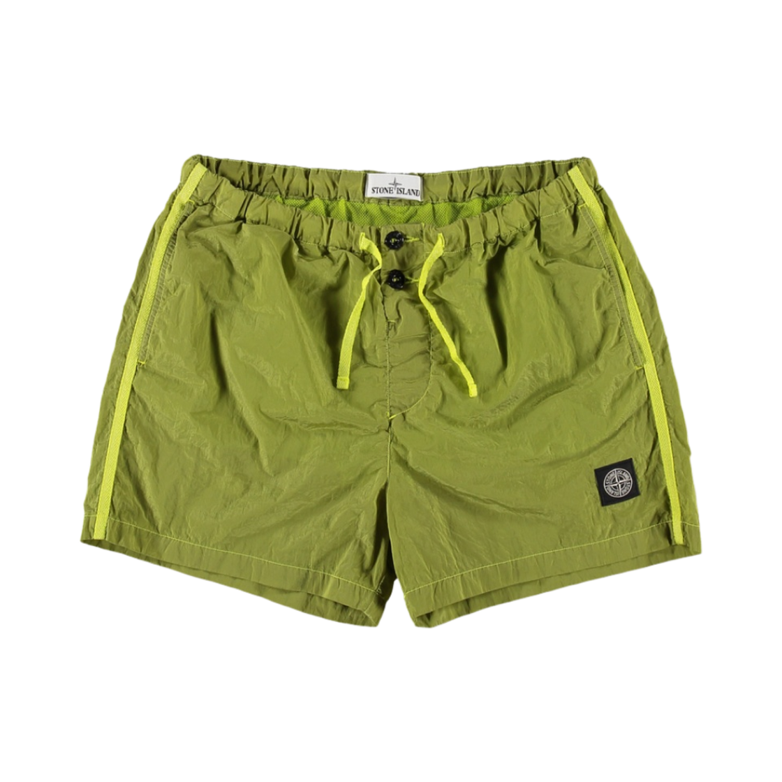 스톤 아일랜드 B0643 나일론 메탈 스위밍 트렁크 피스타치오 - 21SS(Stone Island B0643 Nylon Metal Swimming Trunk Pistachio - 21SS) - 1