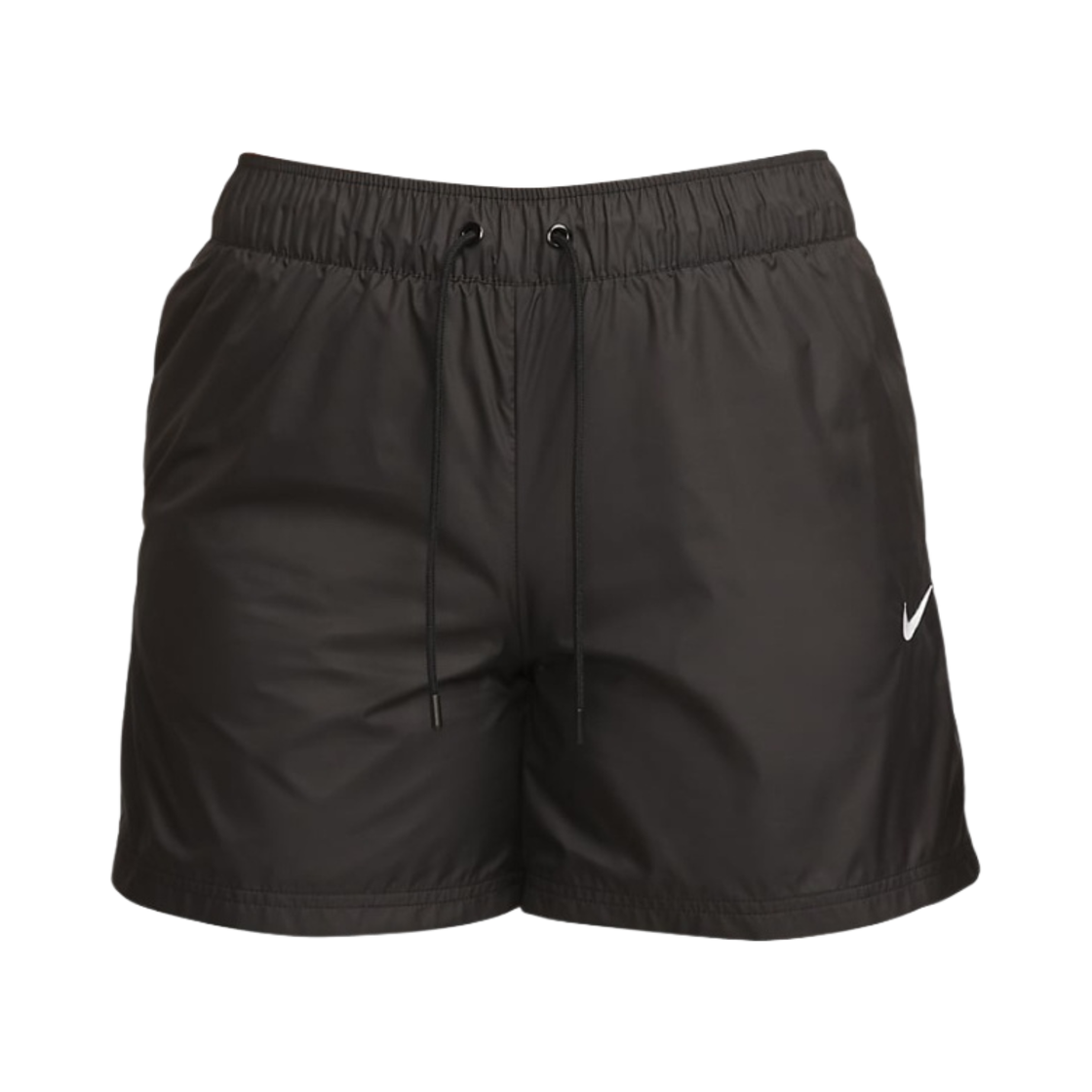 (W) 나이키 NSW 에센셜 리펠 미드 라이즈 쇼츠 블랙 - 아시아((W) Nike NSW Essential Repel Mid Rise Shorts Black - Asia) - 1