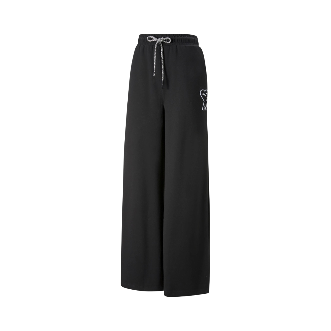 (W) 푸마 x 아미 여성 팬츠 푸마 블랙((W) Puma x AMI Pants Puma Black) - 1
