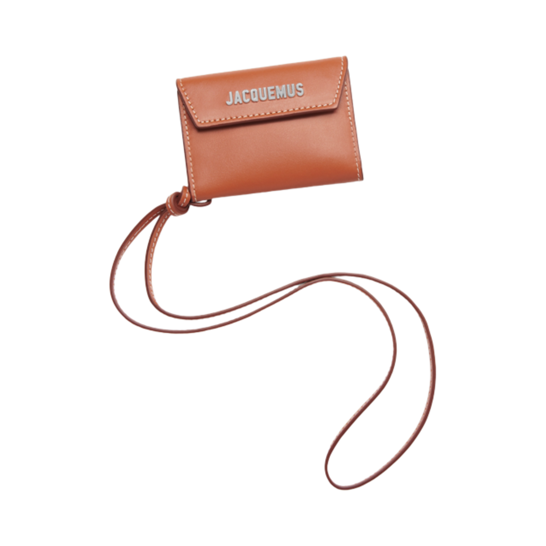 216SL003-3061-811 Jacquemus Le Porte Jacquemus Envelope Wallet Light Brown