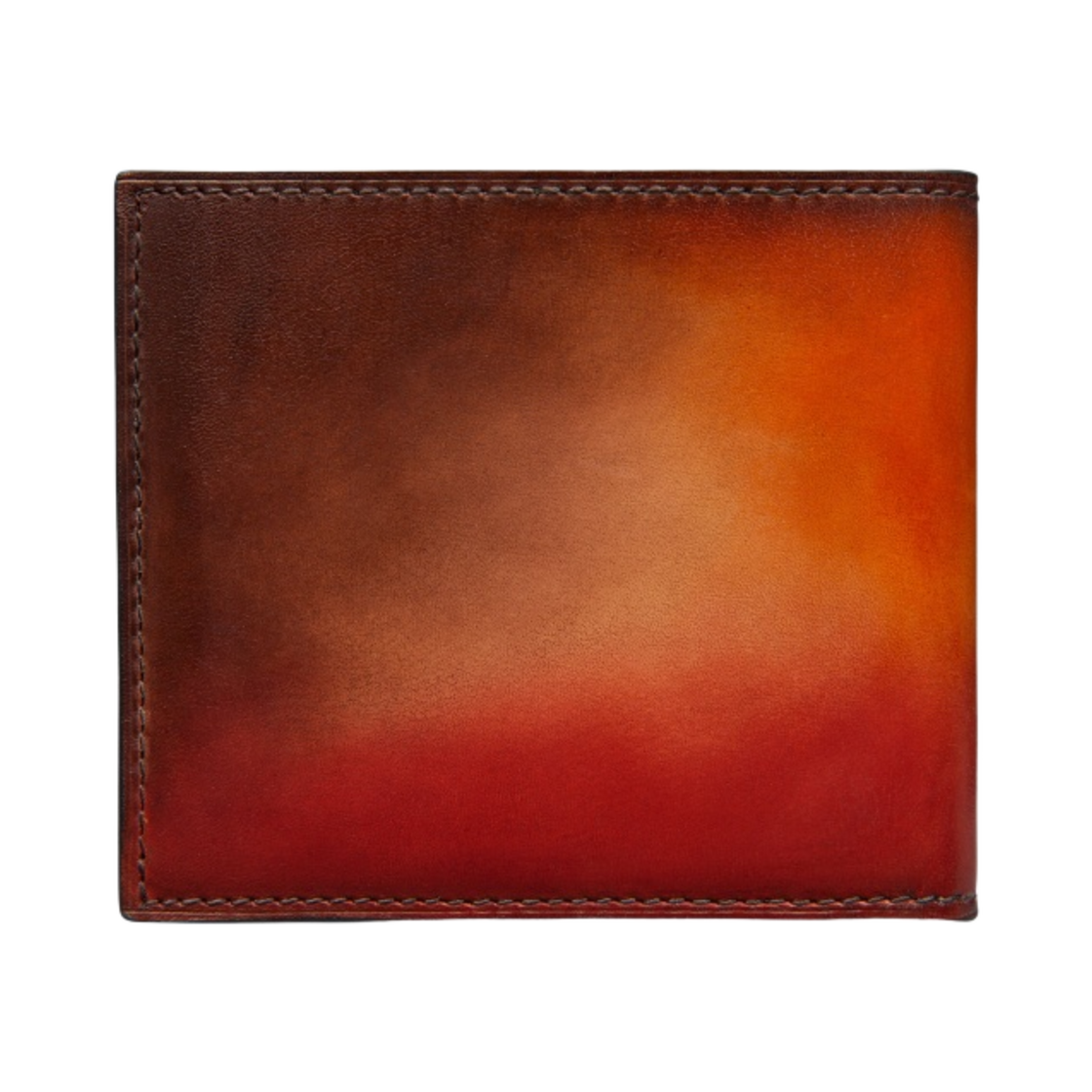 벨루티 마코레 스크리토 레더 지갑 레드 선셋(Berluti Makore Scritto Leather Wallet Red Sunset) - 3