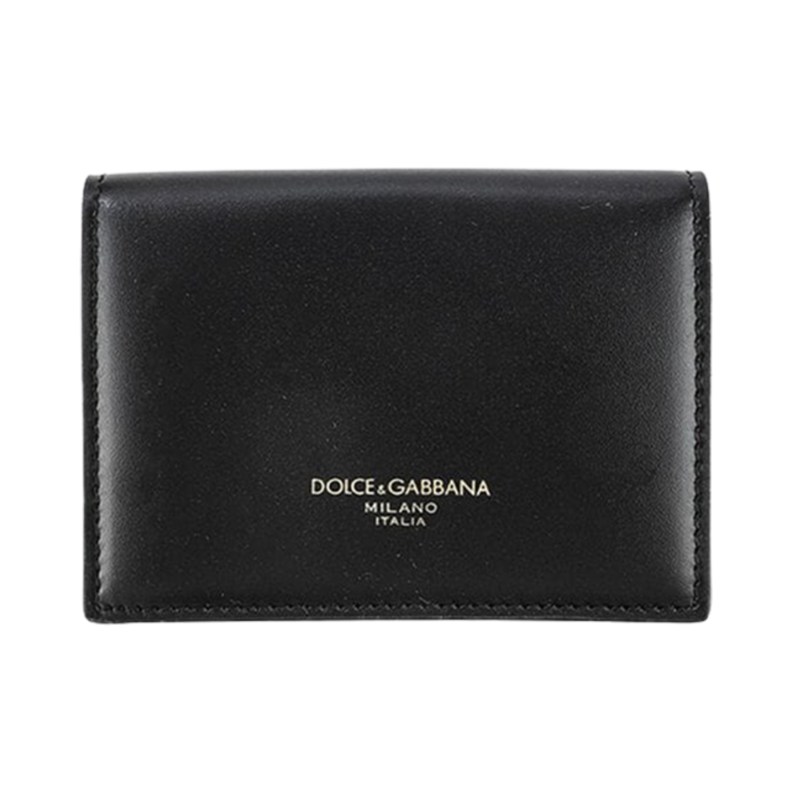 BP2525-AZ607-80999 Dolce & Gabbana Logo Calfskin Wallet Black