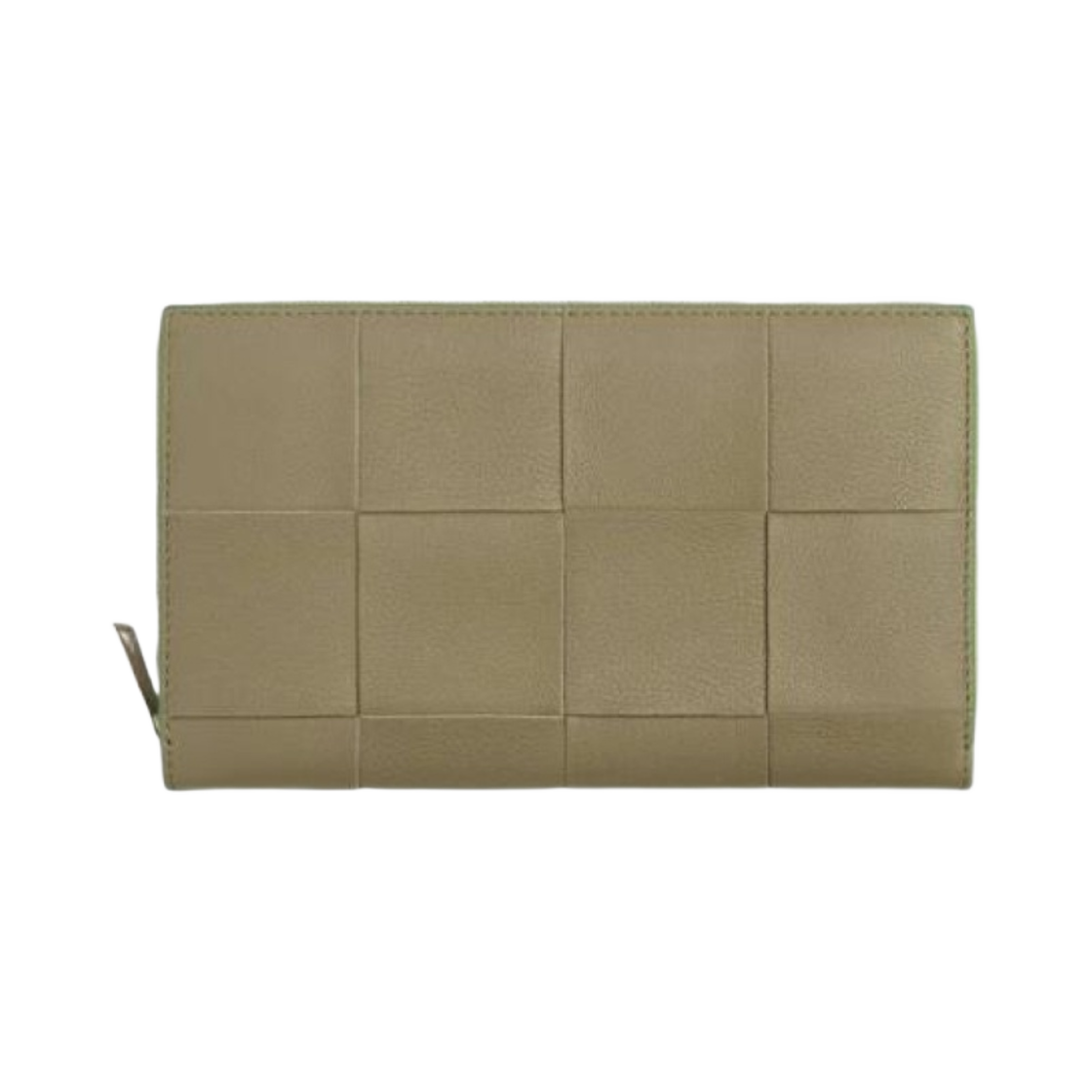 보테가 베네타 카세트백 지퍼 어라운드 지갑 토프 패러킷(Bottega Veneta Cassette Zip Around Wallet Taupe Parakeet) - 1
