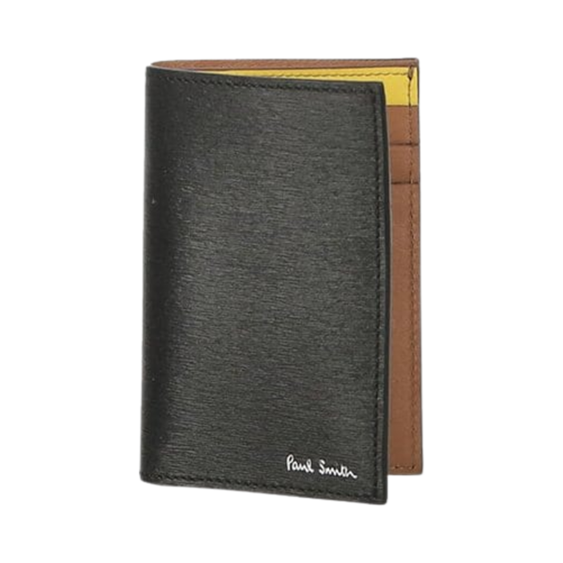 M1A-4774-PSTRGS-79 Paul Smith Logo Block Card Holder Black
