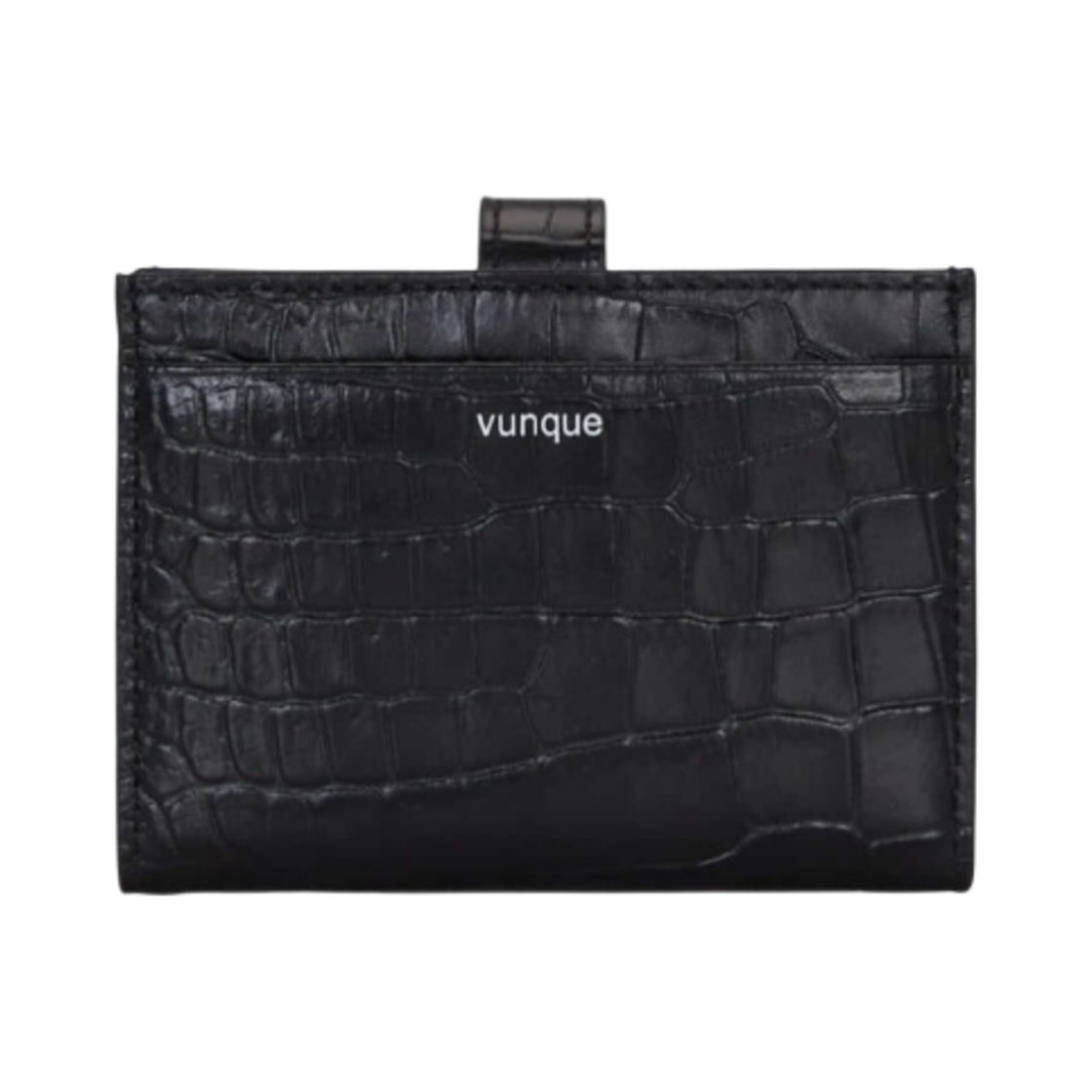 분크 맥파이 크로코 카드 지갑 블랙 | Vunque | KREAM 분크 맥파이 크로코 카드 지갑 블랙 | Vunque | KREAM