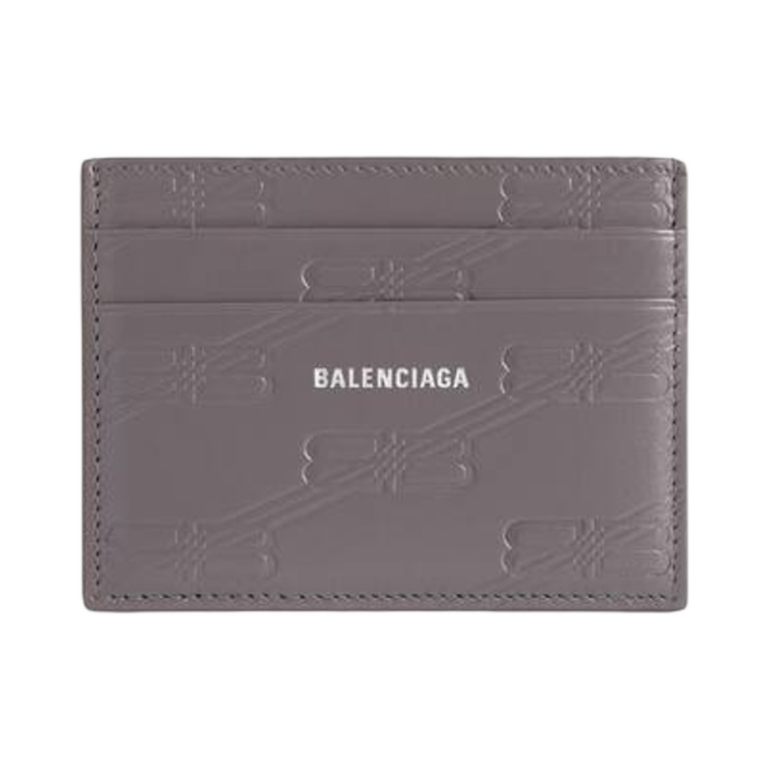 발렌시아가 엠보스 모노그램 카드 케이스 박스 다크 그레이(Balenciaga Embossed Monogram Card Case Box Dark Grey) - 1