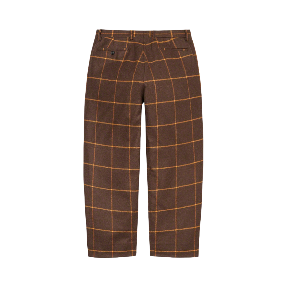 슈프림 윈도페인 울 트라우저 브라운 - 22FW(Supreme Windowpane Wool Trousers Brown - 22FW) - 2