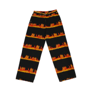 Thug Club Chopper Flame Pants Black