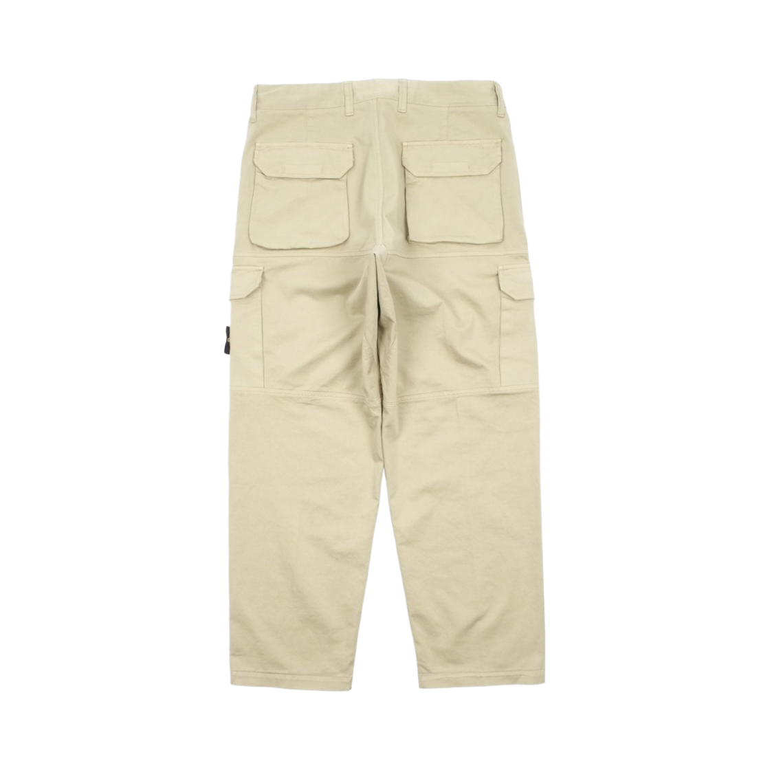 스톤 아일랜드 30214 스트레치 코튼 울 사틴 카고 팬츠 에크루 - 21FW(Stone Island 30214 Stretch Cotton Wool Satin Cargo Pants Ecru - 21FW) - 2