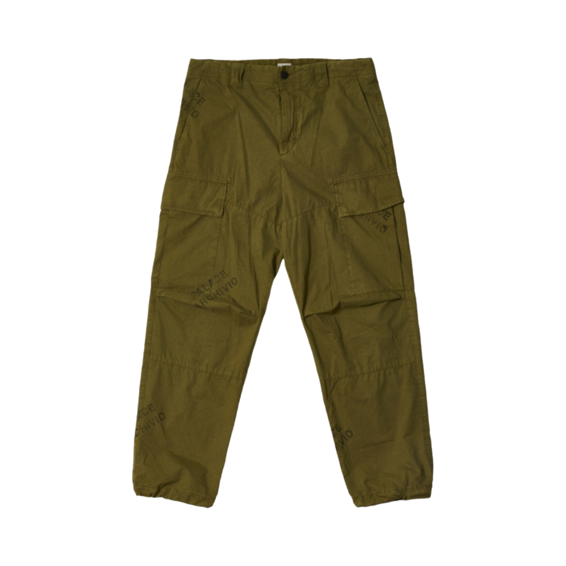 팔라스 x C.P. 컴퍼니 워시드 코튼 카고 팬츠 올리브 - 22FW(Palace x C.P. Company Washed Cotton Cargo Pants Olive - 22FW) - 1