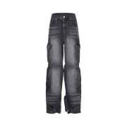 Surgery Cargo Double Jeans Black Denim