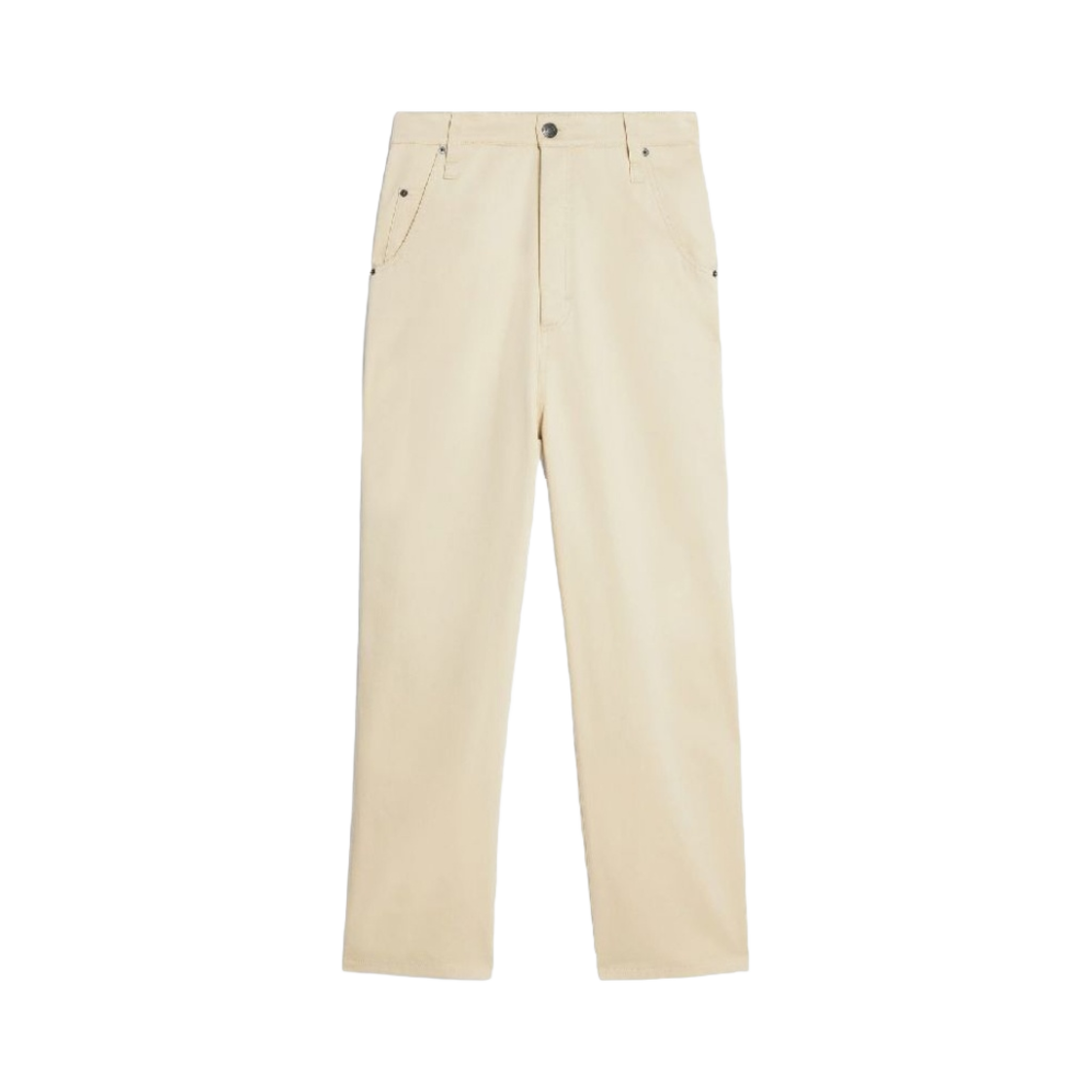 HTR102-CO0009-709 AMI Alex Fit Pants Vanila