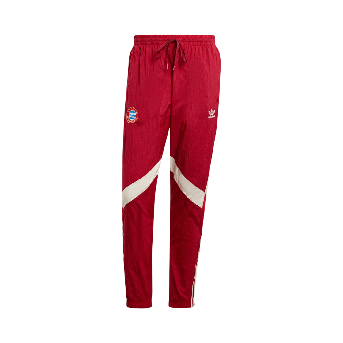 아디다스 FC 바이에른 오리지널스 트랙 팬츠 레드 - KR 사이즈(Adidas FC Bayern Originals Track Pants Red - KR Sizing)