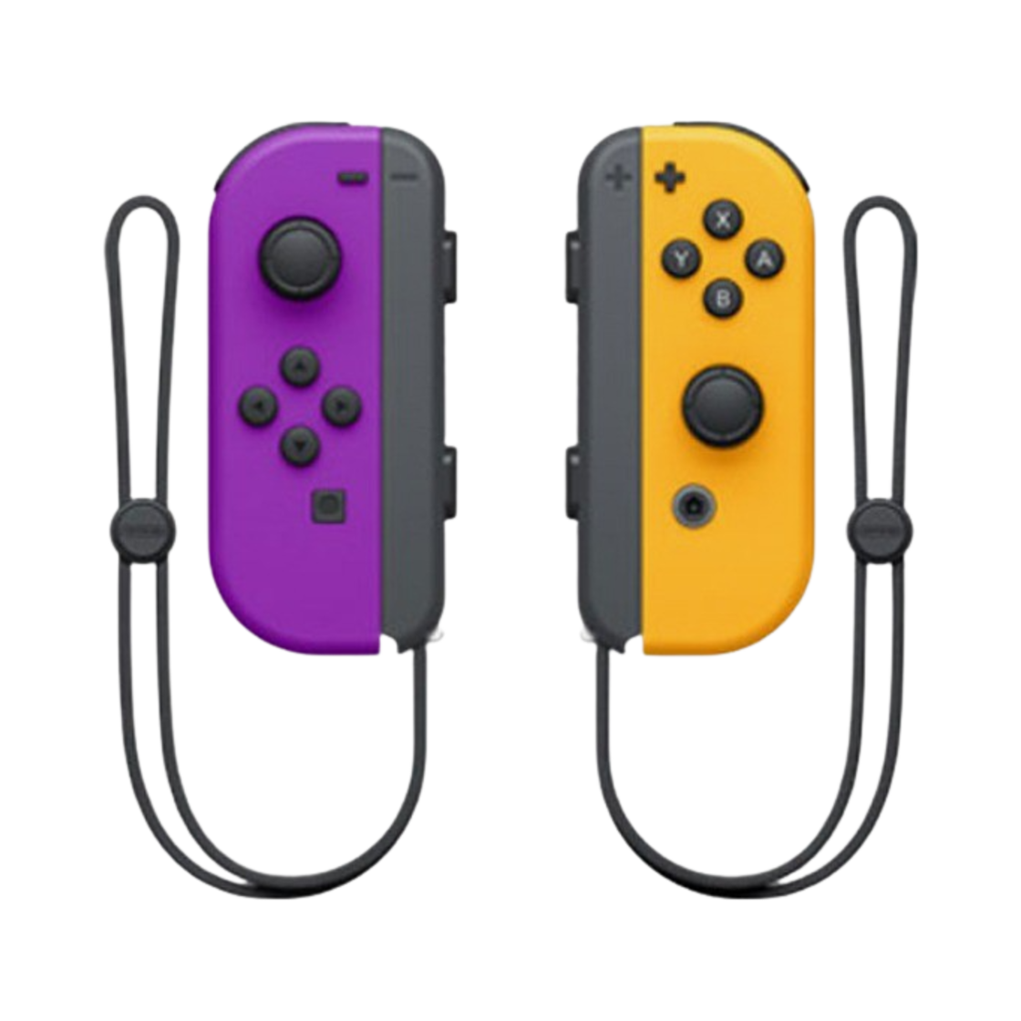 닌텐도 스위치 조이콘 네온 퍼플 네온 오렌지 (국내 정식 발매 제품)(Nintendo Switch Joy-Con Neon Purple Neon Orange (Korean Ver.))