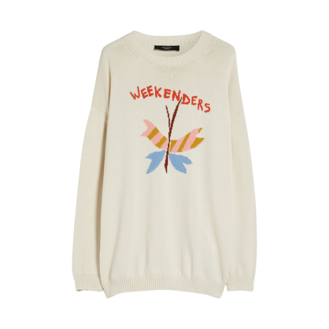 5361224106010 (W) Weekend Max Mara Oversized cotton Sweater Ivory