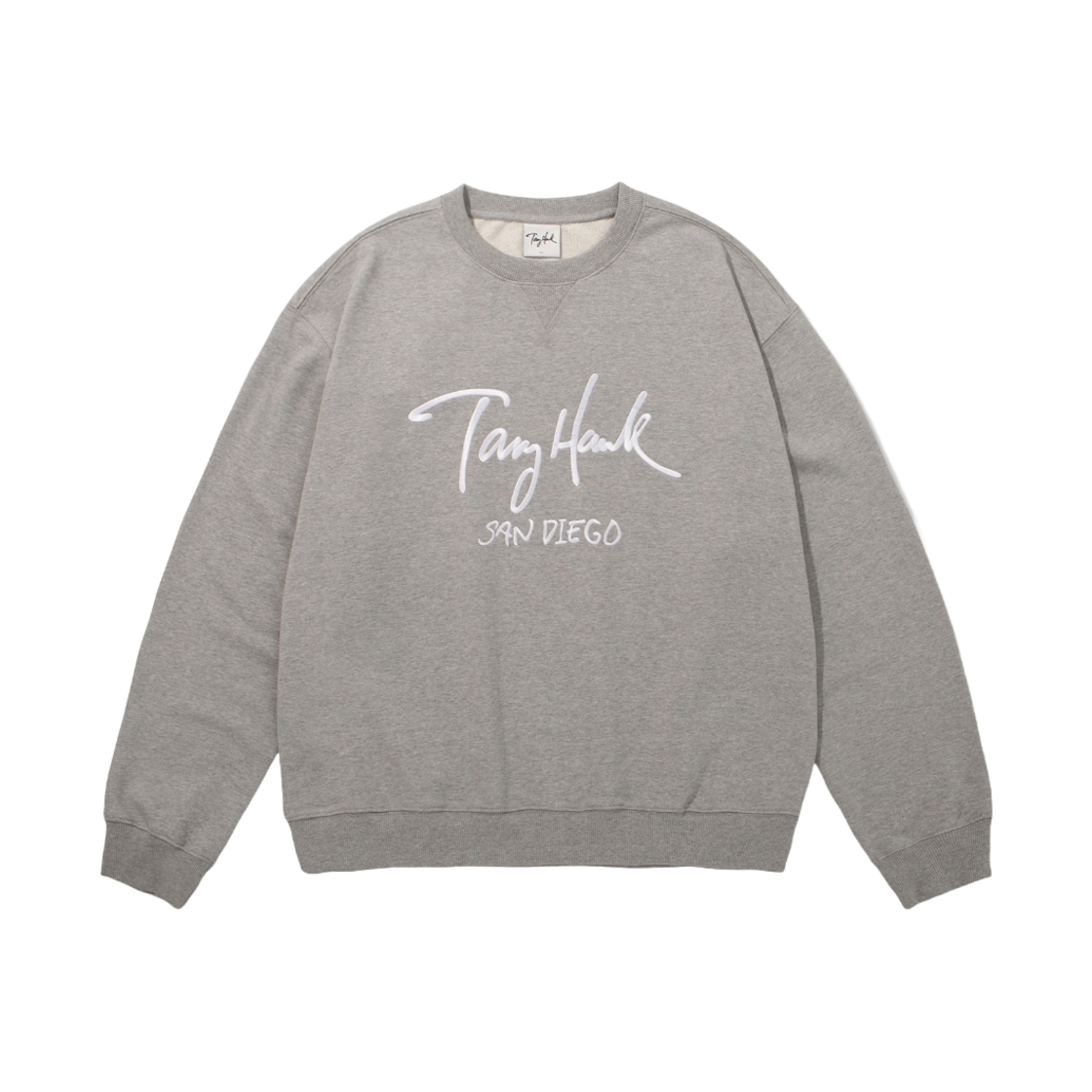 토니호크 토니 로고 맨투맨 그레이(TONY HAWK Tony Logo Crewneck Gray) - 1