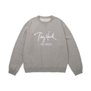 TONY HAWK Tony Logo Crewneck Gray