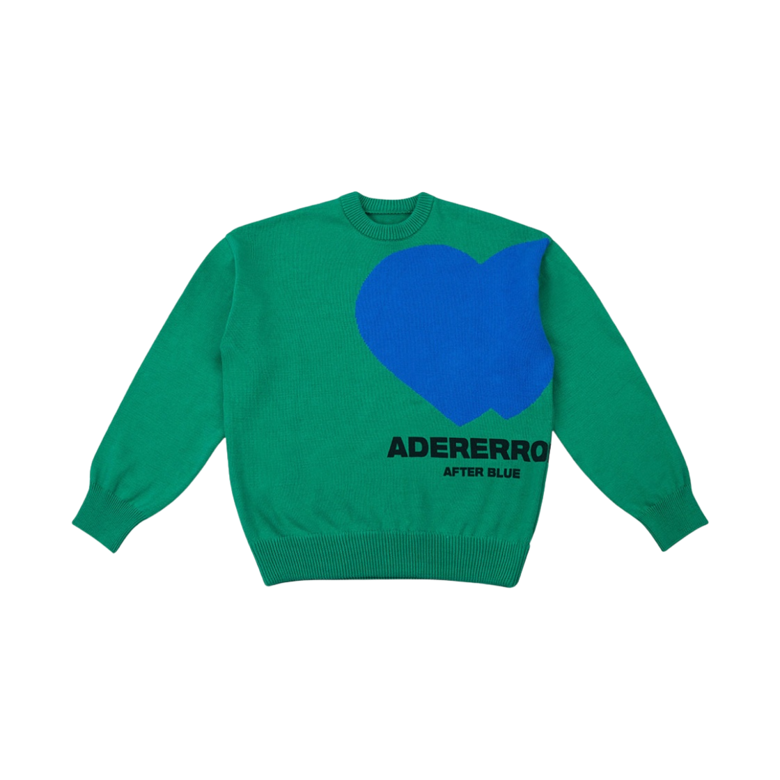 아더에러 트윈 하트 로고 니트 그린(Ader Error Twin Heart Logo Knit Green)
