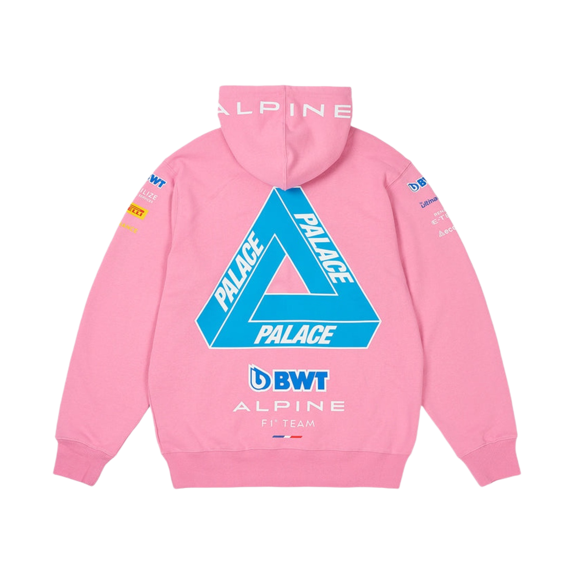 팔라스 x 카파 포 알파인 후드 핑크 - 23FW(Palace x Kappa For Alpine Hood Pink - 23FW)
