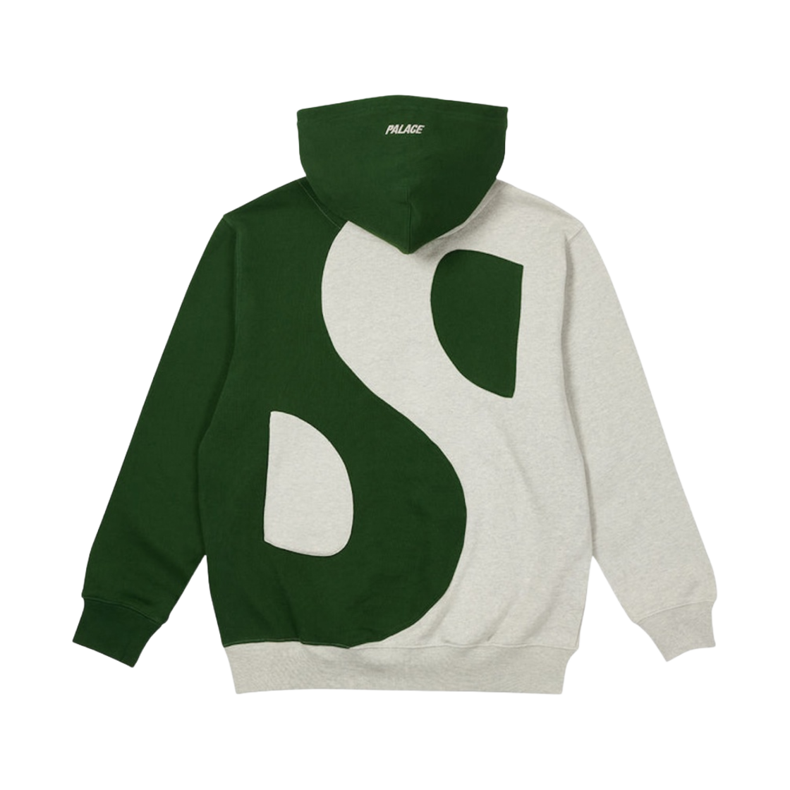 팔라스 음양 후드 그레이 말 그린 - 22SS(Palace Yin Yang Hood Grey Marl Green - 22SS) - 2