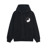 Stussy x Our Legacy Drop Shadow Pigment Dyed Hoodie Black