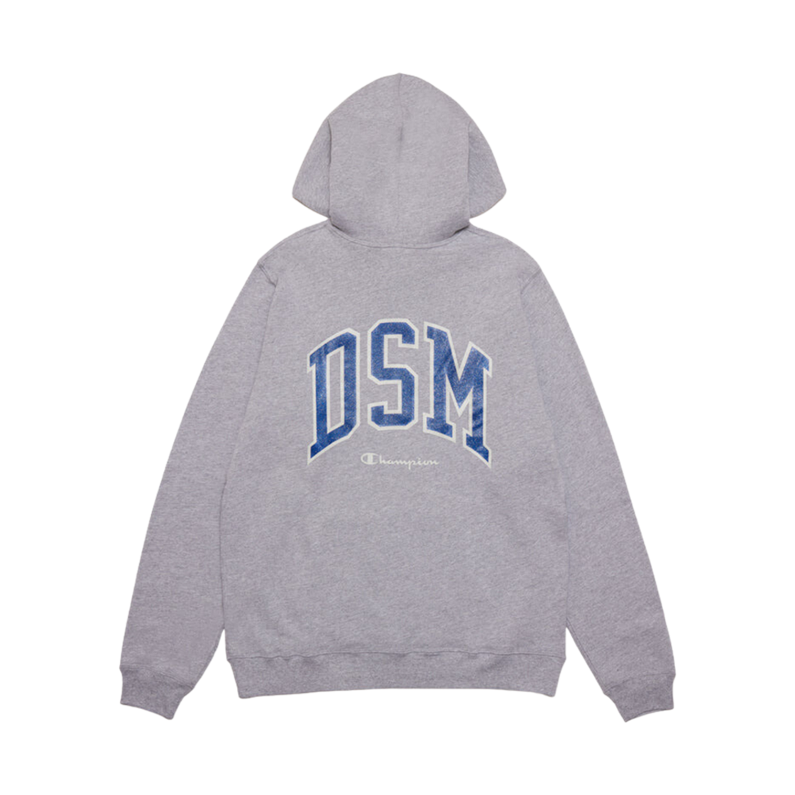 챔피온 x DSMG 후드 스웨트셔츠 옥스퍼드 그레이(Champion x DSMG Hooded Sweatshirt Oxford Grey) - 1