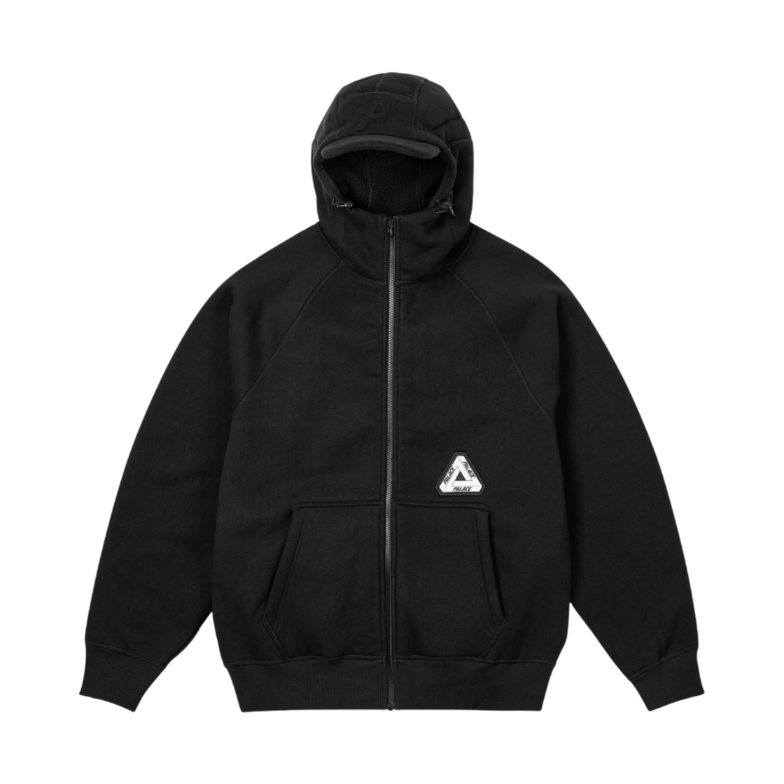 팔라스 써멀 본디드 캡 후드 블랙 - 24FW(Palace Thermal Bonded Cap Hood Black - 24FW)