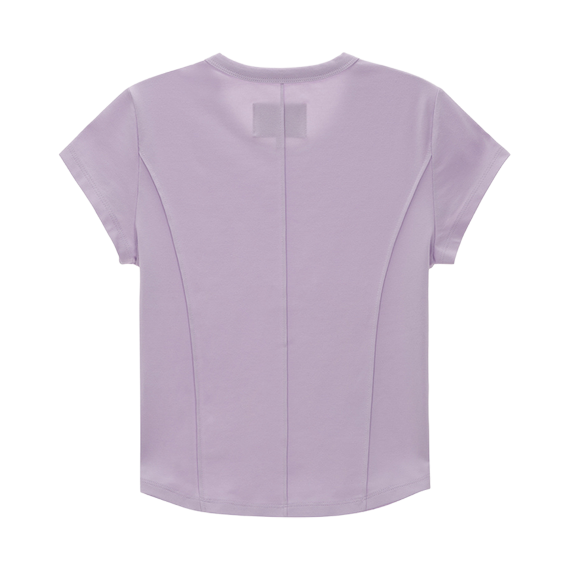(W) 마뗑킴 슬림 라인 하프 탑 라일락((W) Matin Kim Slim Line Half Top Lilac) - 2