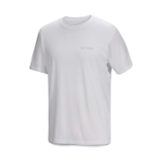 Arc'teryx Kragg SL Cotton Blurred Bird SS T-Shirt White Light Atmos