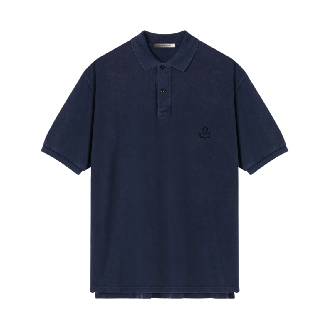 이자벨 마랑 아나피코 폴로 셔츠 페이디드 나이트 - 22FW(Isabel Marant Anafiko Polo Shirt Faded Night - 22FW) - 1