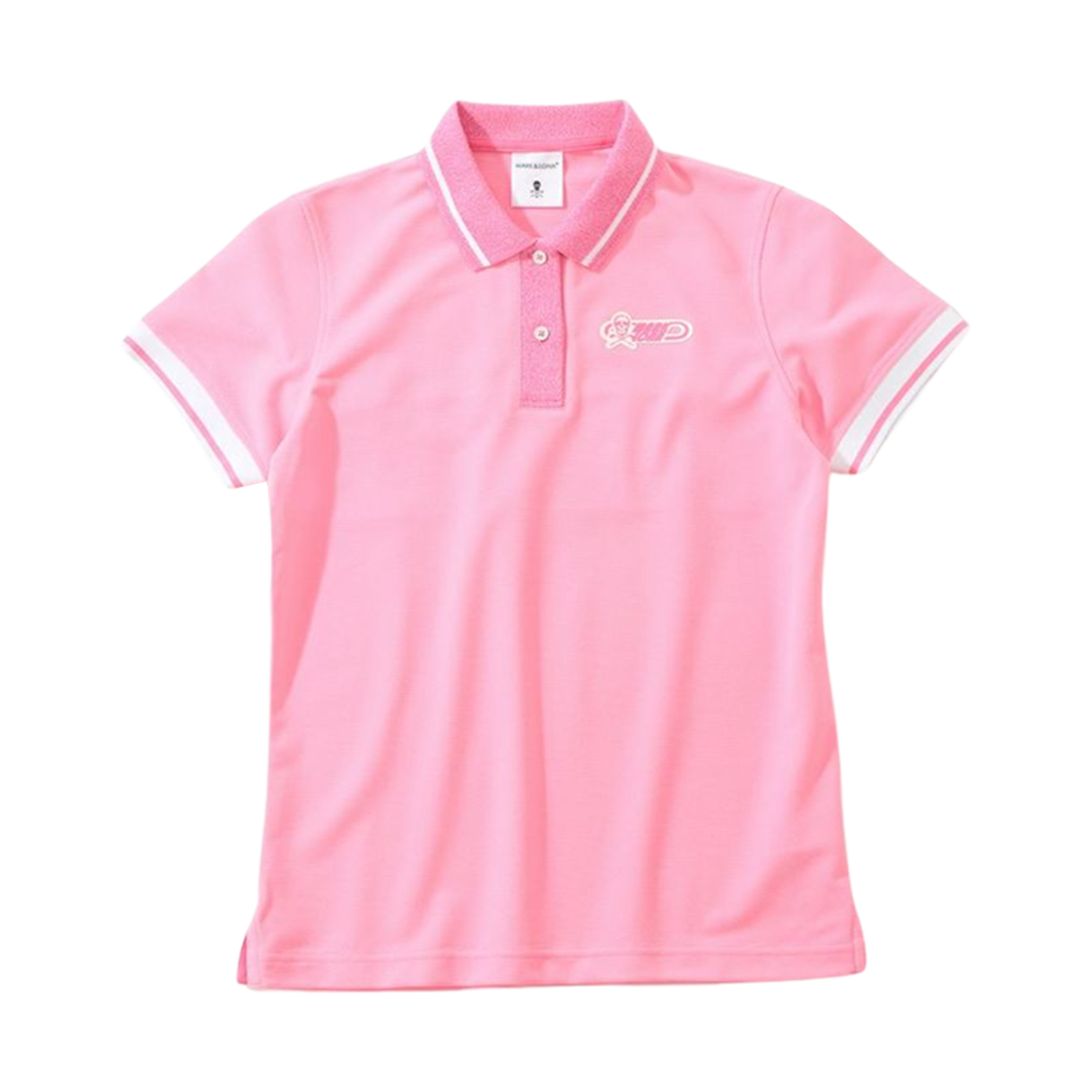 MLW-3B-AP08 (W) Mark & Lona Jamming Knit Collar Polo Pink