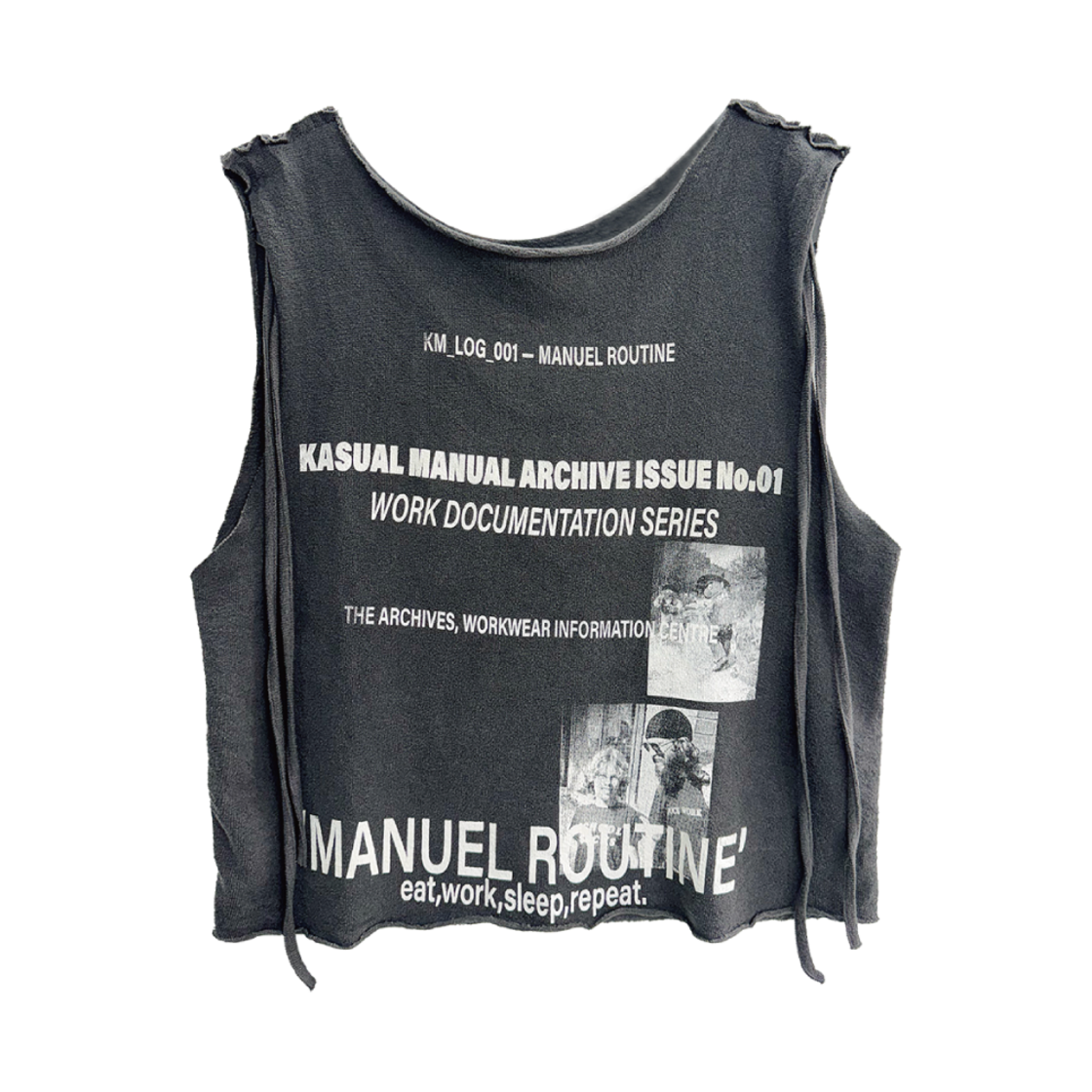 KM-2520-G Kasual Manual Vintage String Worktop Dark Grey