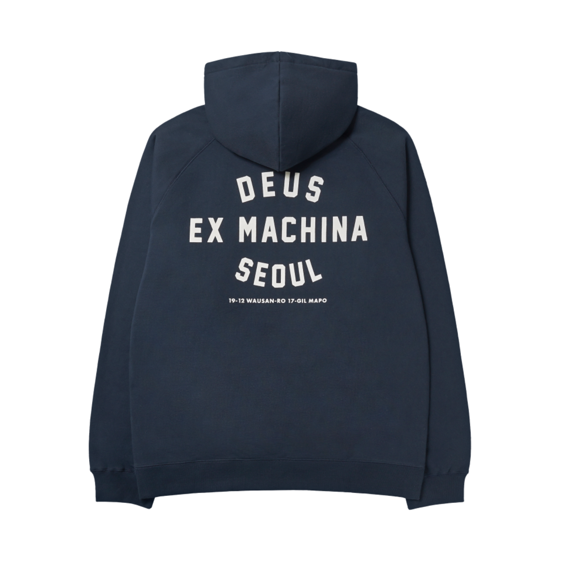 DMW48675W2-NVY Deus Ex Machina Seoul Address Hoodie Navy