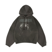 [KREAM 단독] Project G/R Mind+Slaughter Vintage Washed Hoodie Brown