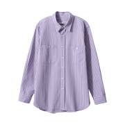 Garden express Stripe Comfort Shirt purple