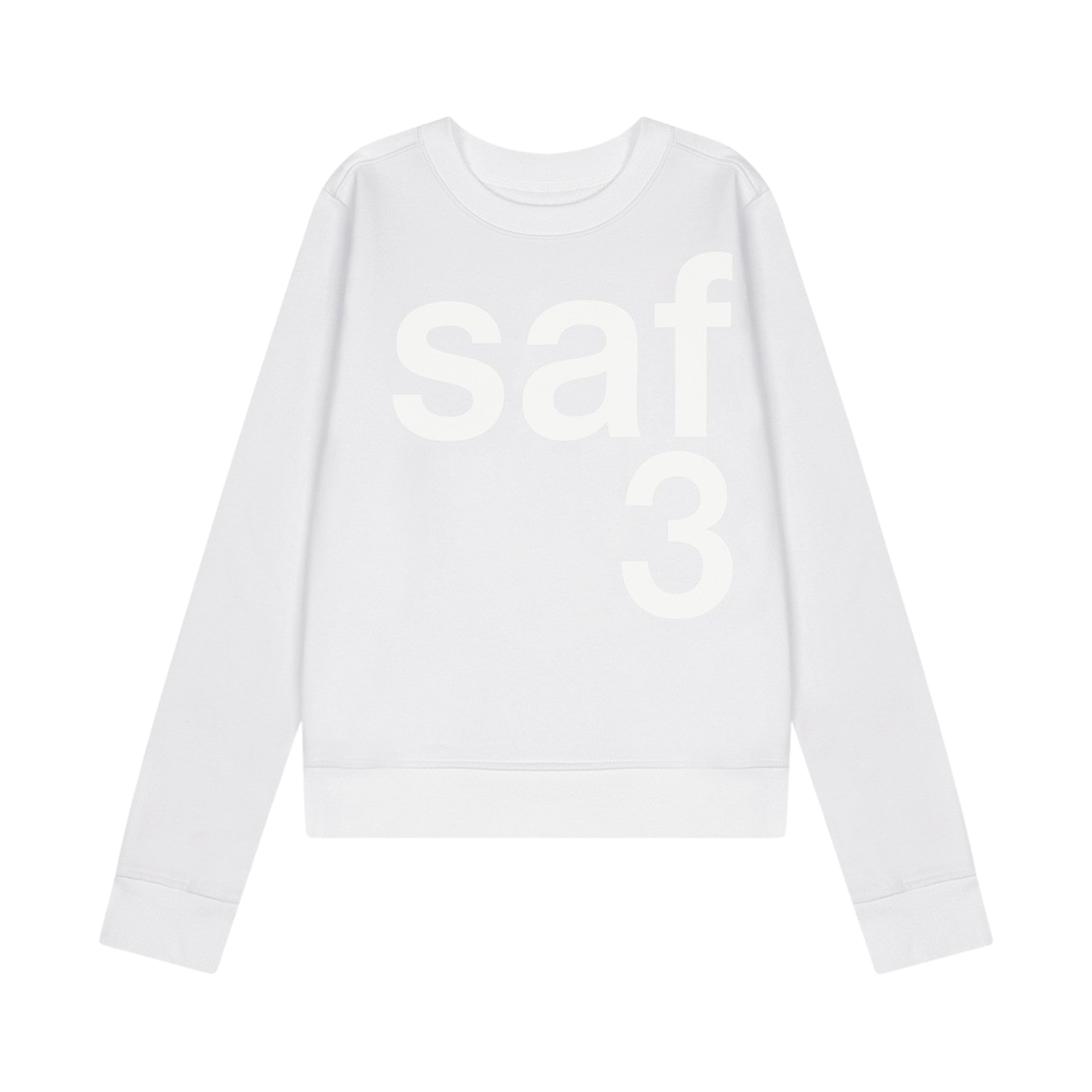 saf0007 Safarispot Women 1/2 Basic Safari LS T-Shirt White