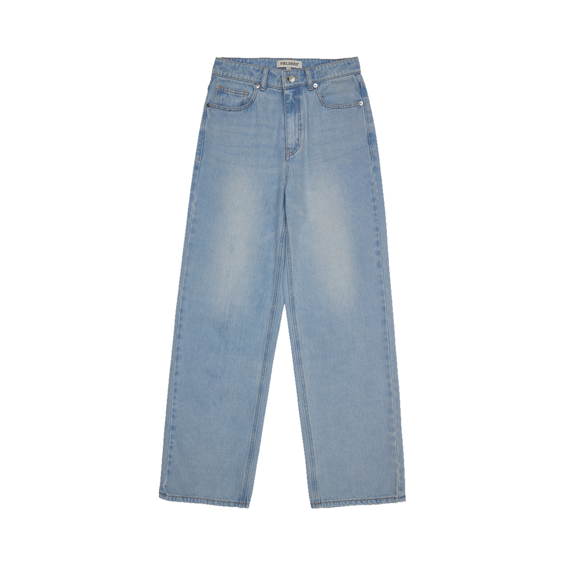 FB2PT1200FID Fielders Regular Straight Fit Denim Pants Light Blue