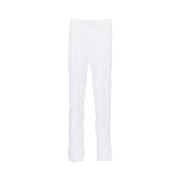 Gyeong Tulle Slim Pants White
