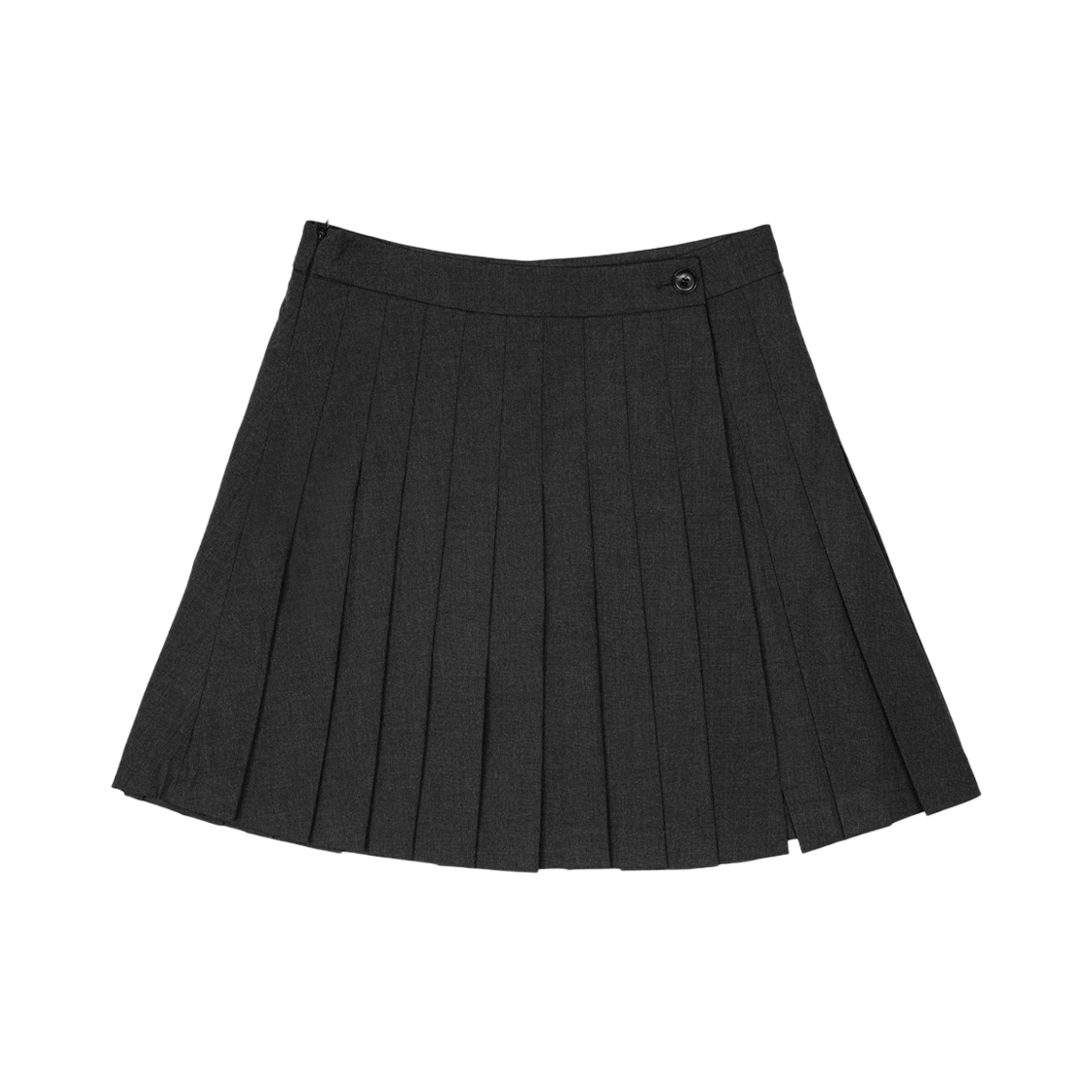 러프넥 사이드 슬릿 스커트 그레이(Roughneck Side Slit Skirt Gray)