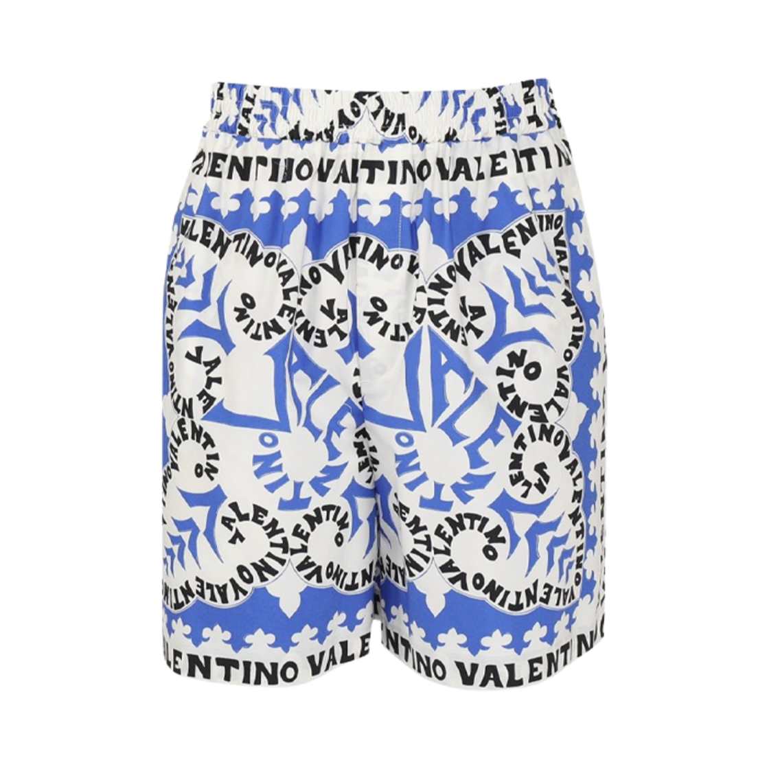 RDC6493YID8 Valentino Bermuda Shorts Blue White