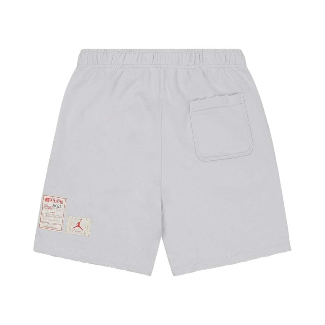 조던 x 유니온 플리스 쇼츠 포톤 더스트 - 아시아(Jordan x Union Fleece Shorts Photon Dust - Asia) - 2