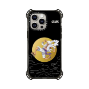 Casetify x One Piece iPhone Gear 5 Luffy Bounce Case Clear Black