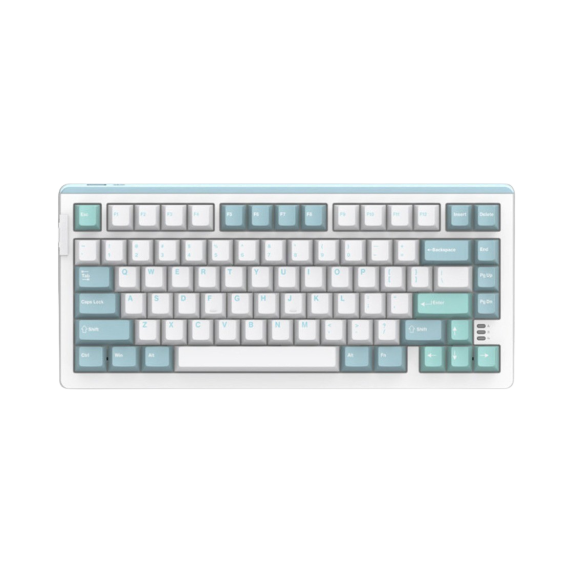 A81 Dareu A81 Wired/Wireless Gasket Mechanical Keyboard 75% QuickSwap Violet Pro Ice Blue English Layout (Korean Ver.)
