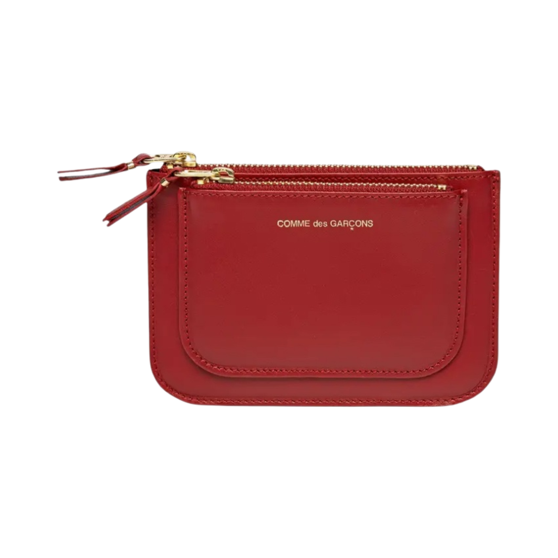 꼼데가르송 SA8100OP 아웃사이드 포켓 라인 지갑 레드(Comme des Garcons SA8100OP Outside Pocket Line Wallet Red) - 1
