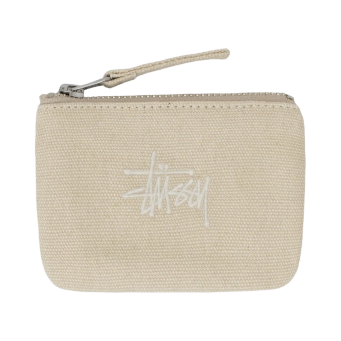 스투시 캔버스 코인 파우치 내츄럴(Stussy Canvas Coin Pouch Natural)