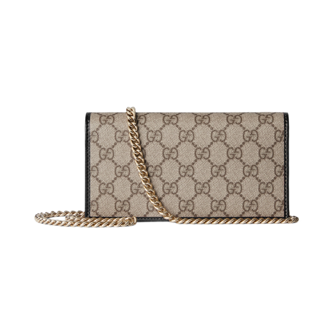 구찌 홀스빗 1955 지갑 체인 베이지 블랙(Gucci Horsebit 1955 Wallet with Chain Beige Black) - 3